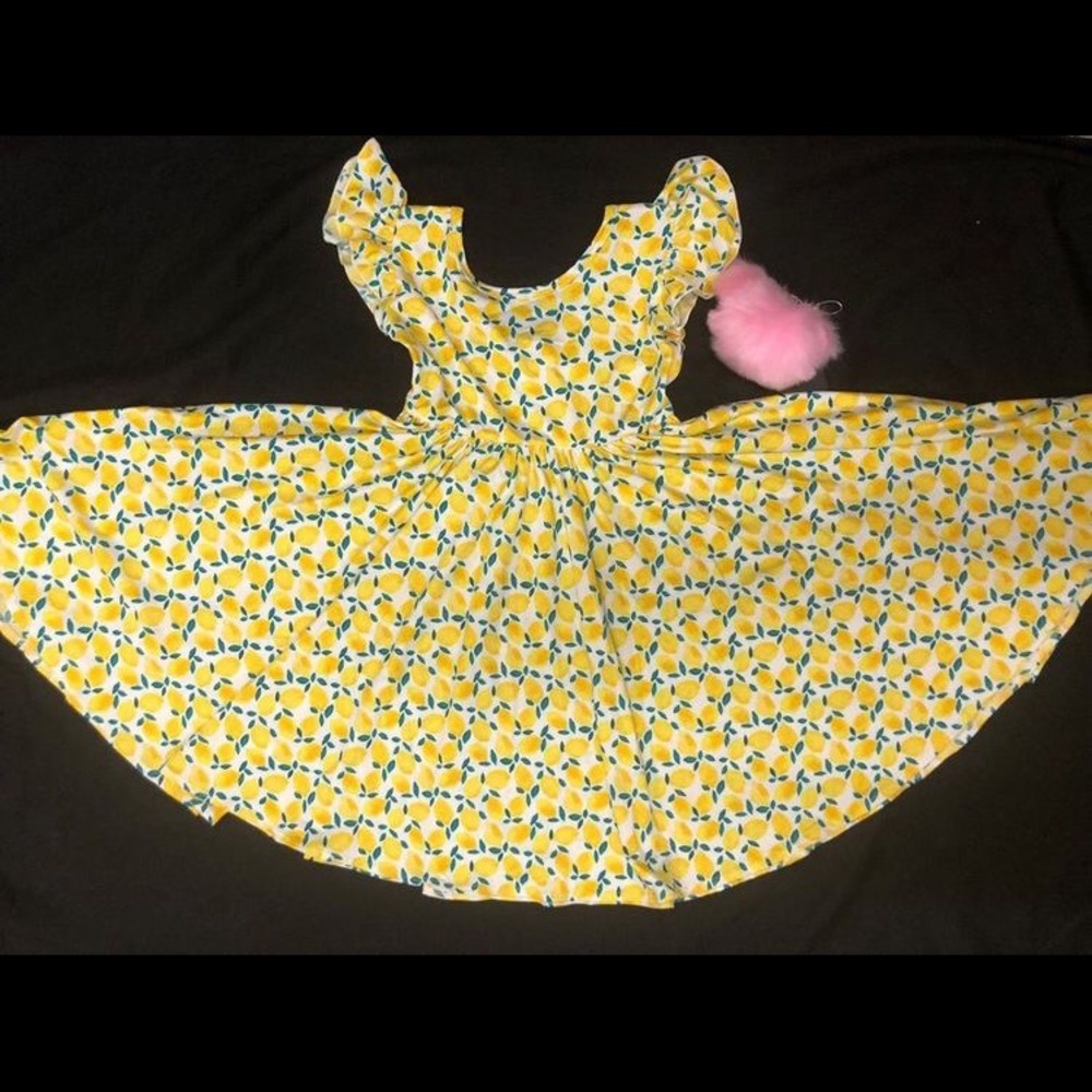 Dot Dot Smile Lemon Dress